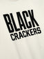 Essentials Black Crackers Tee