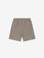 Relaxed Fleece Sweatshort With Piping