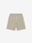 Relaxed Fleece Sweatshort With Piping