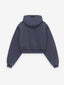 Women's Heavy Fleece Cropped V-Neck Hoodie