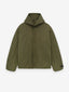 Textured Nylon Hooded Coaches Jacket