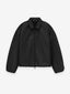 Textured Nylon Coaches Jacket