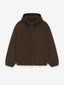 Brushed Hooded Bomber