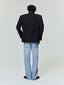 Satin Wool Double Breasted Blazer