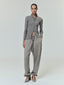 Womens Soft Rib Knit Zip-Up Jacket