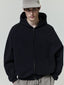 Embossed Classic Fleece Zip-Up Hoodie