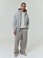 Embossed Classic Fleece Zip-Up Hoodie