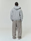Embossed Classic Fleece Zip-Up Hoodie