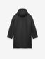 Rubber Hooded Long Jacket