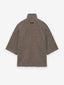 Boiled Wool Short Sleeve Jacket