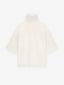Cotton Wool High Neck Short Sleeve Shirt