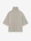 Cotton Wool High Neck Short Sleeve Shirt