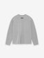 Wool Boucle Straight Neck Sweater