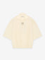 Wool 3/4 Sleeve Polo Sweater