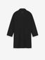 Wool Crepe 3/4 Length Trench