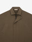 Wool Crepe 3/4 Length Trench