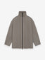 Rubberized High Neck Jacket