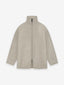 Heavy Nylon High Neck Jacket