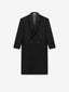 Wool Gabardine Double Breasted Overcoat