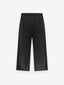 Neoprene Knee Pleat Wide Leg Pant
