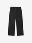 Rubber Knee Pleat Wide Leg Pant