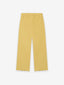 Rubberized Knee Pleat Wide Leg Pant