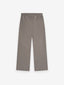 Rubber Knee Pleat Wide Leg Pant