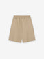 Boiled Wool Striped Relaxed Short