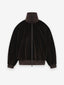 Cotton Velvet Track Jacket