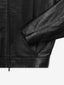 Crocodile Embossed Leather Jacket