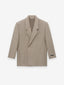 Heavy Wool Twill Relaxed Blazer