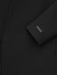 Wool Gabardine Lapelless Blazer