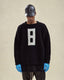 Wool Boucle Straight Neck Sweater