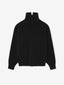 Wool Split High Neck Sweater