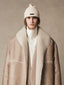 Shearling Shawl Collar Jacket