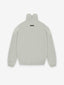 Womens Suede Fleece Mock Neck
