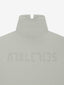 Womens Suede Fleece Mock Neck