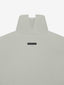 Womens Suede Fleece Mock Neck